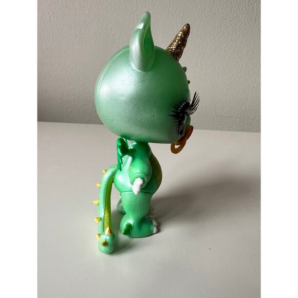 Poopsie Sparkly Critter Series 1 Figure SC-114 Ultra Rare Mint Green Purple Eyes - Picture 6 of 7